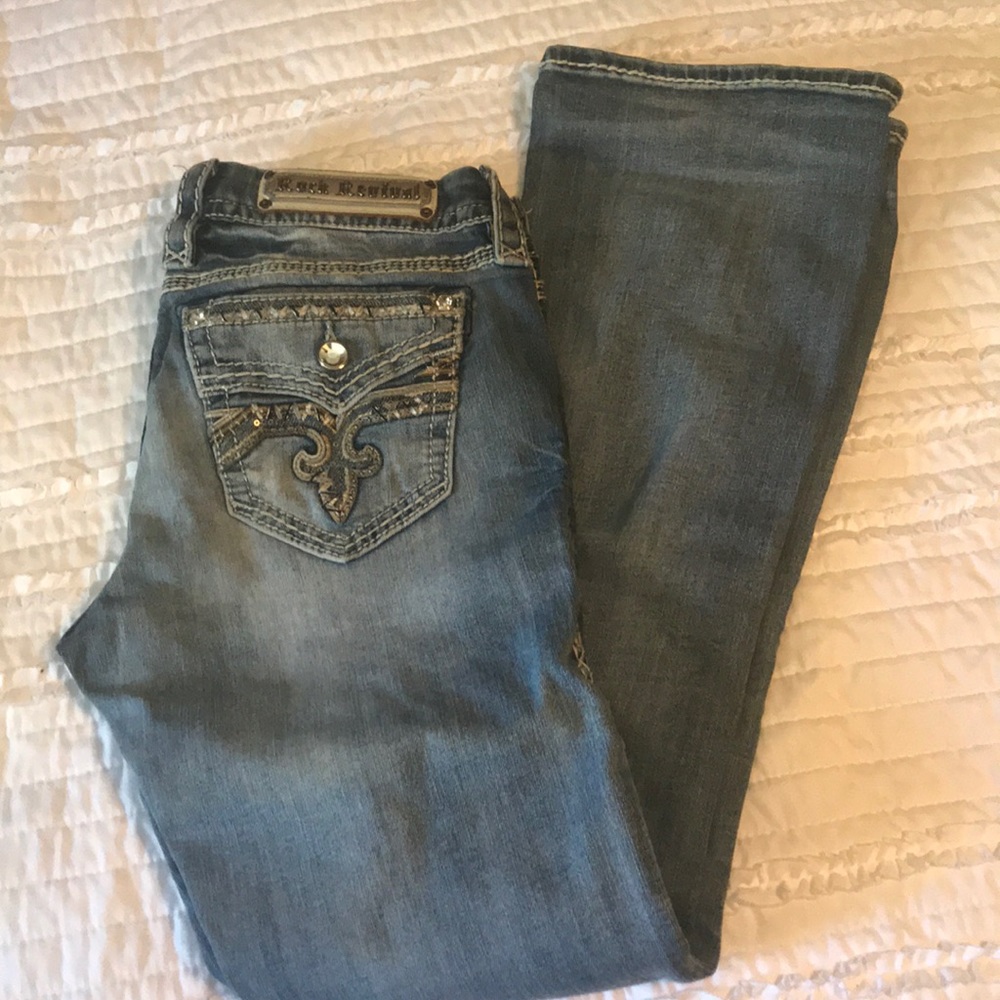 Rock Revival Easy Boot Cut Jeans Size 27